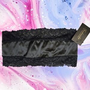Frederick's of Hollywood Black Lace Bandeau
